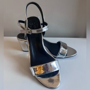 Naturalizer Women's Metallic Silver Heels